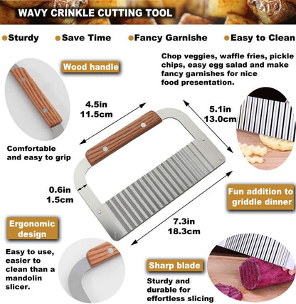 ROMANTICIST 8PCS Professional Griddle Accessory Set