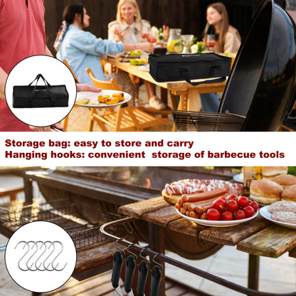Romanticist 14-Piece Flat Top Griddle Accessory Set | Professional Grill Spatula Accessory Set
