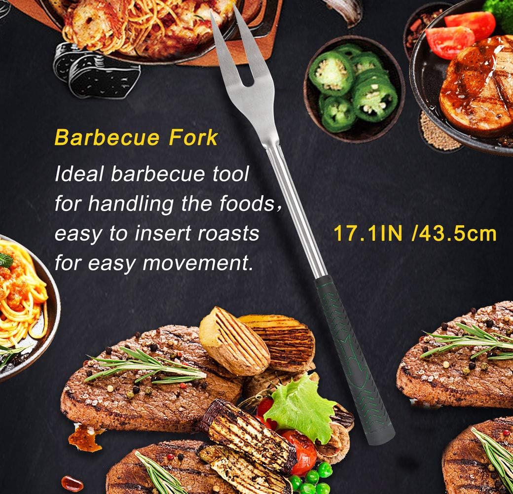 POLIGO 7 Pieces Golf Club Style Barbecue Tool Set, Grilling Tools
