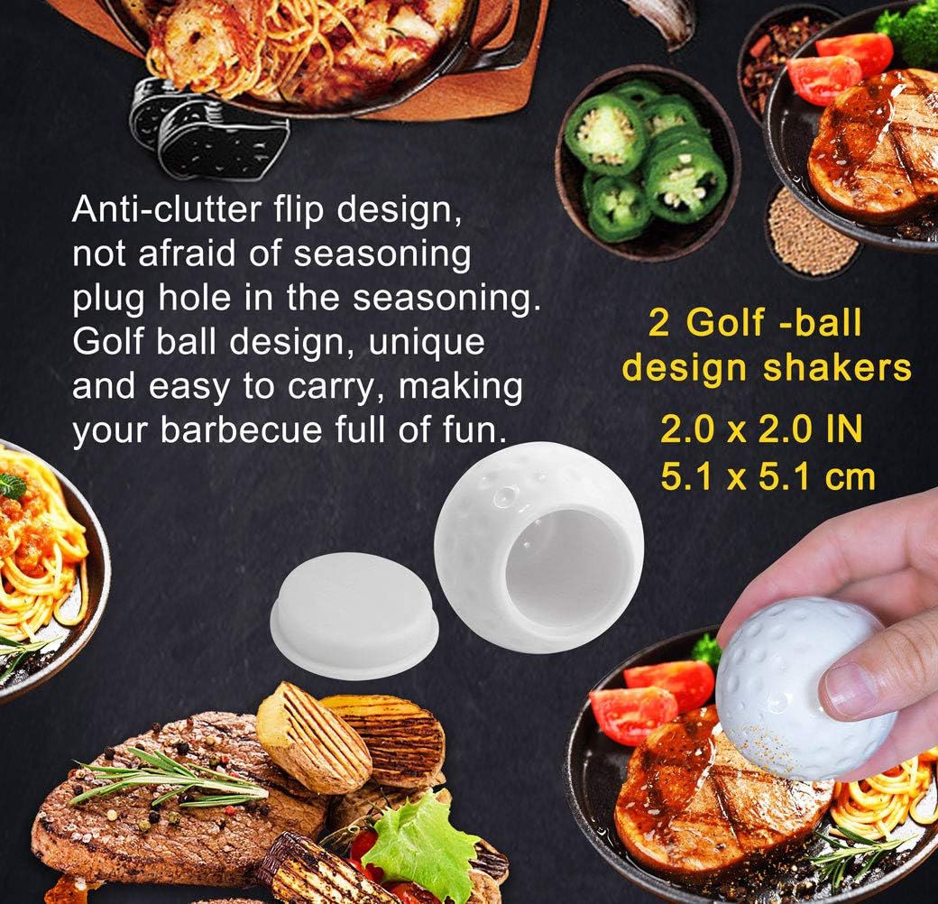 POLIGO 7 Pieces Golf Club Style Barbecue Tool Set, Grilling Tools