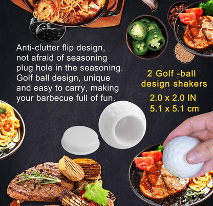 POLIGO 7 Pieces Golf Club Style Barbecue Tool Set, Grilling Tools