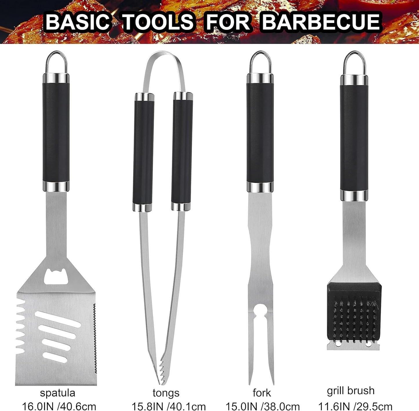 Grilljoy 20PCS Barbecue Set