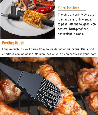 Grilljoy 20PCS Barbecue Set