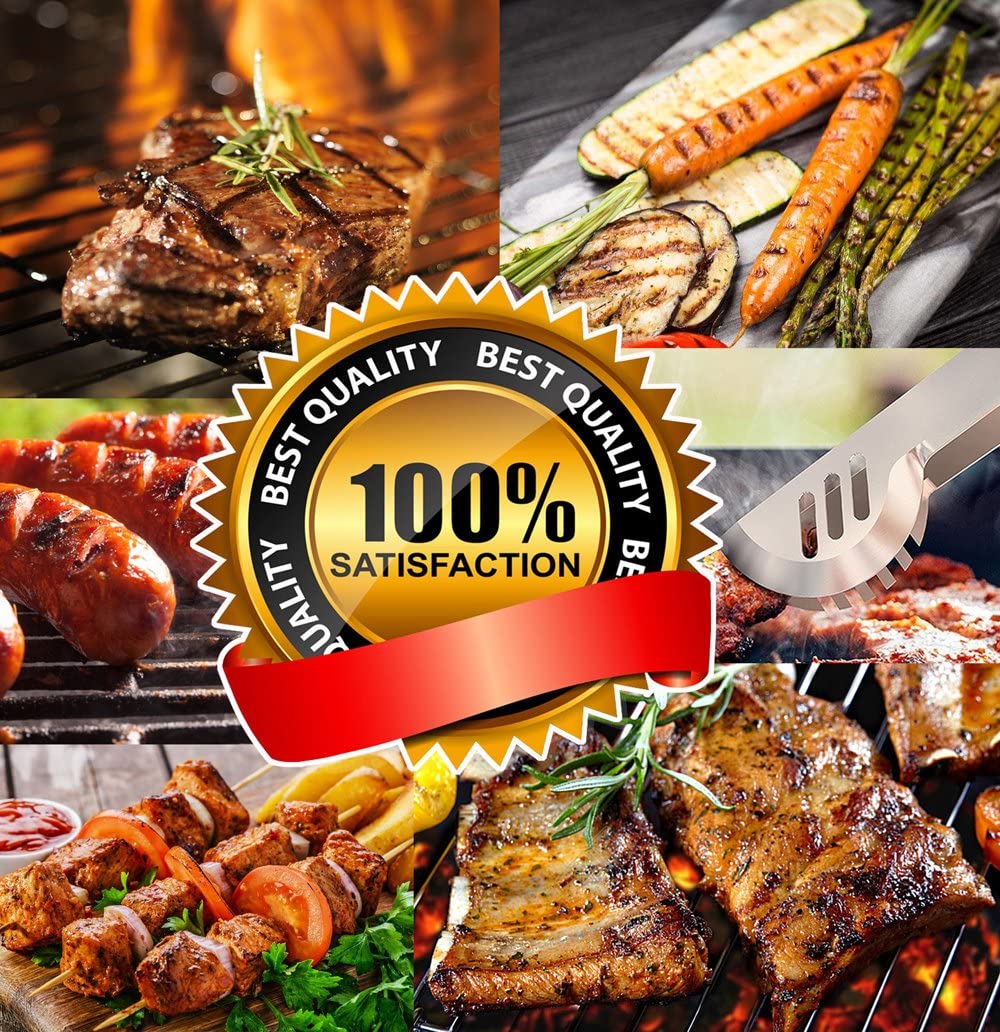 ROMANTICIST 28PCS Barbecue Accessories Set with Thermometer